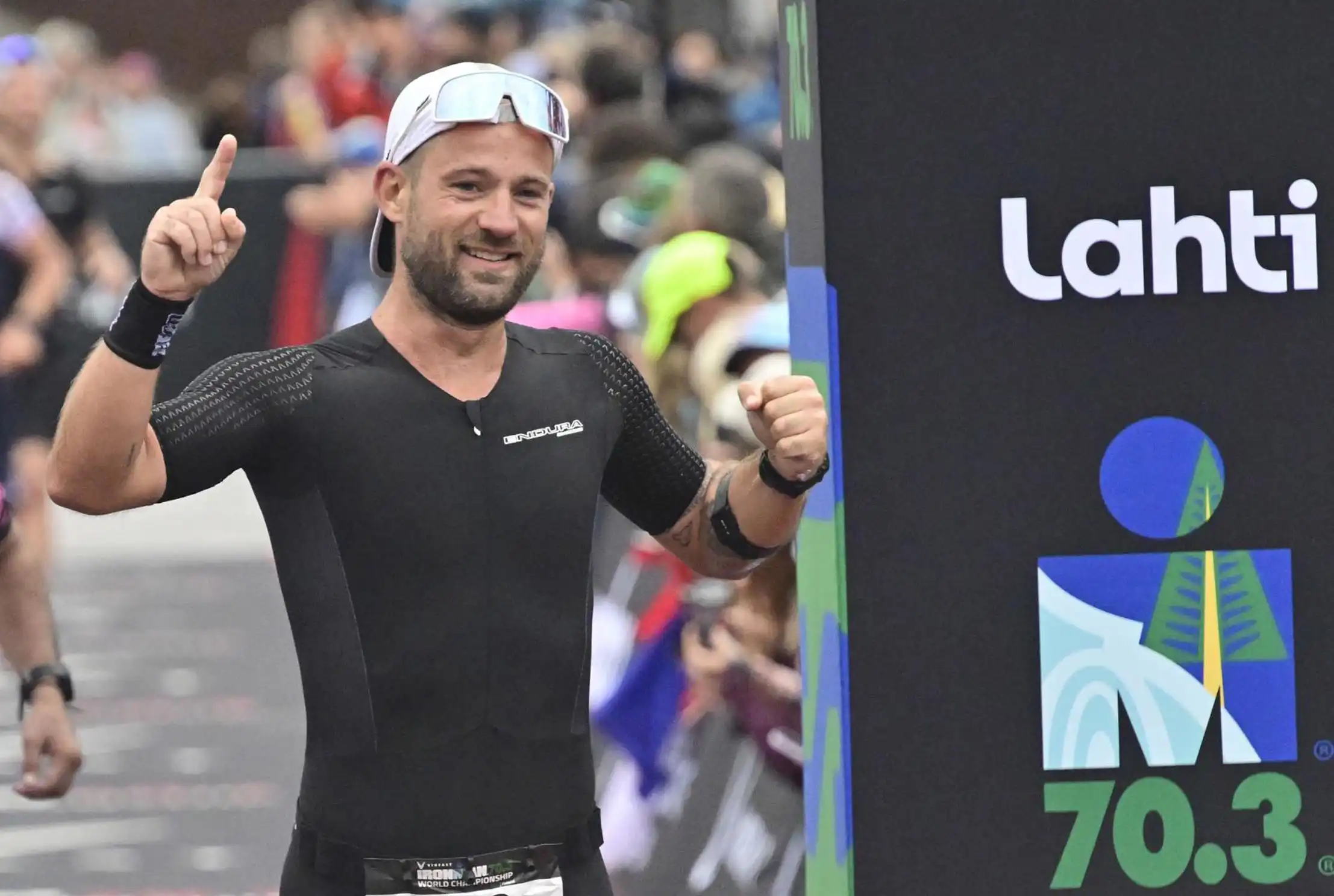 Arrivée triathlon finlande